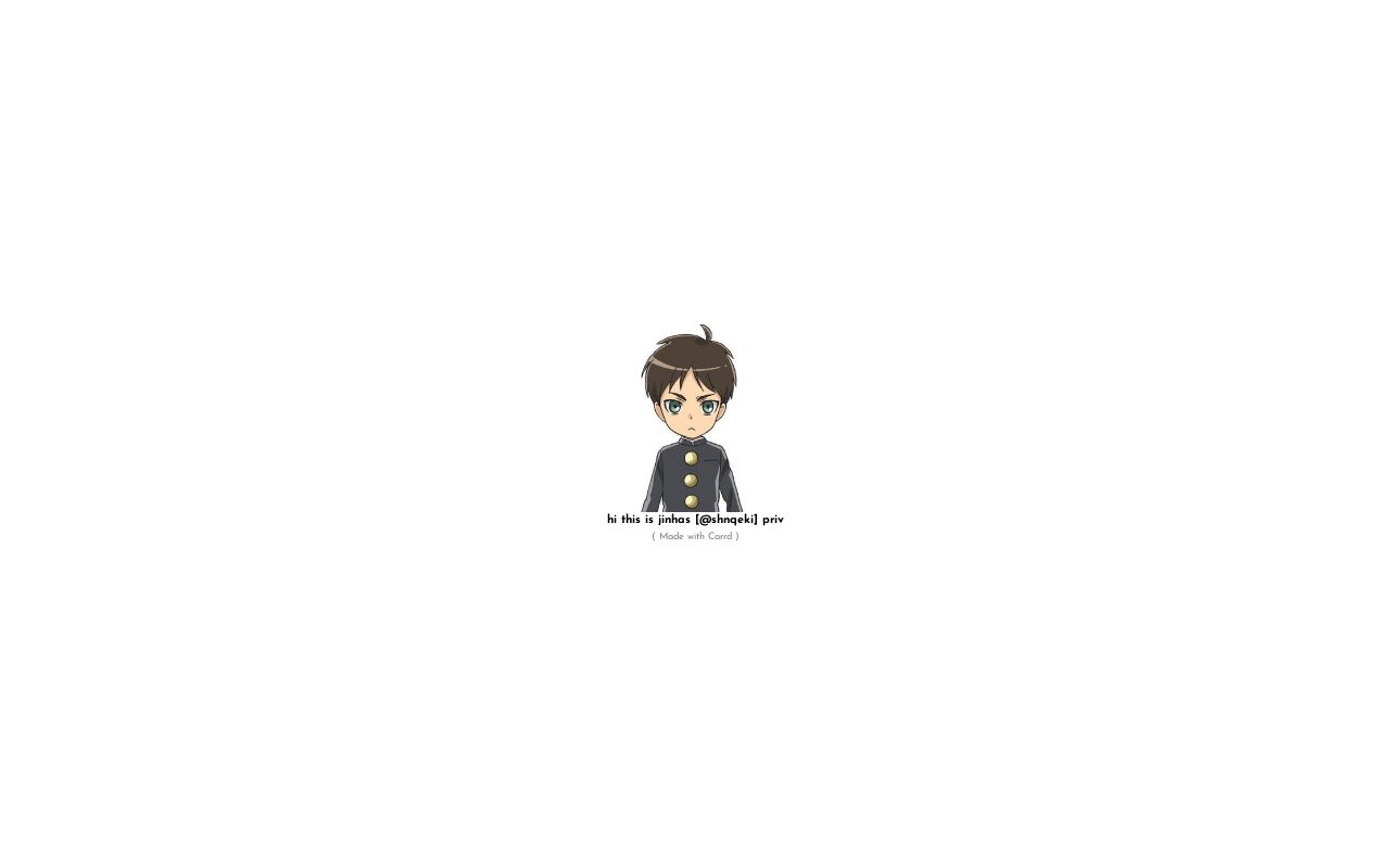 Carrd profile picture for @squish